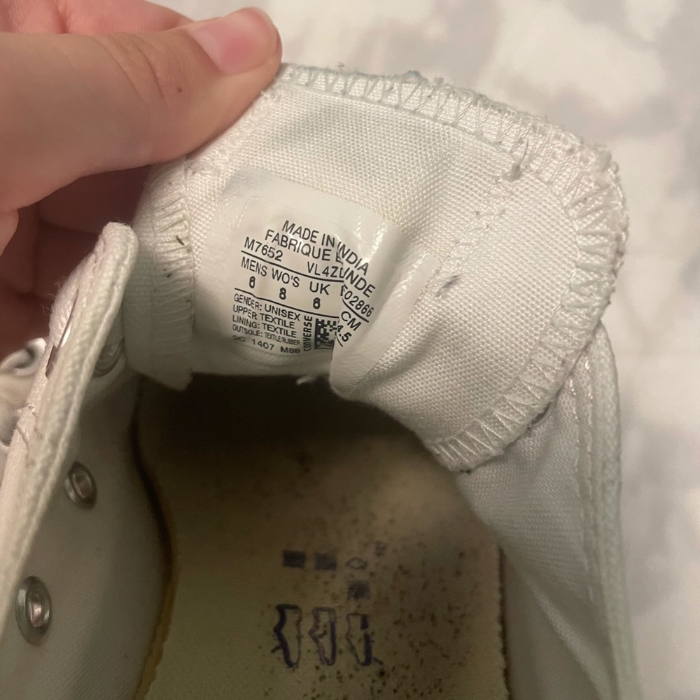 White Converses - image 2